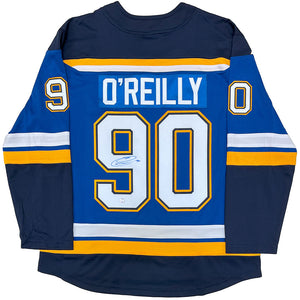 Ryan O Reilly Autographed St. Louis Blues Replica Jersey Frozen Pond