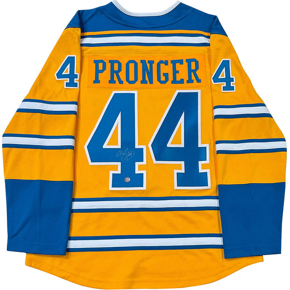 Chris Pronger Autographed St. Louis Blues Reverse Retro Replica Jersey