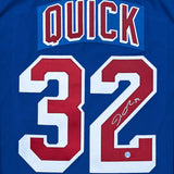 Jonathan Quick Autographed New York Rangers Replica Jersey