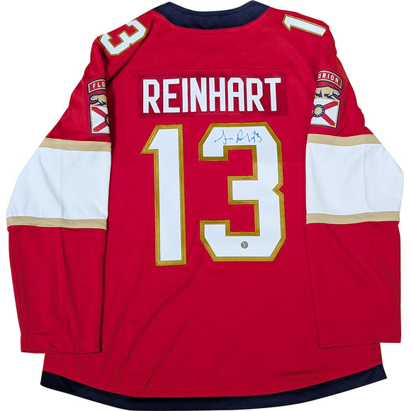 Sam Reinhart Autographed Florida Panthers Replica Jersey
