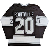 Luc Robitaille Autographed Los Angeles Kings Mitchell & Ness Replica Jersey