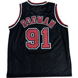 Dennis Rodman Autographed Replica Jersey
