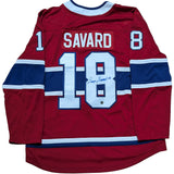 Serge Savard Autographed Montreal Canadiens Replica Jersey