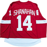 Brendan Shanahan Autographed Detroit Red Wings Replica Jersey