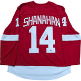 Brendan Shanahan Autographed Detroit Red Wings Replica Jersey