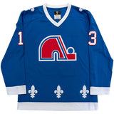 Mats Sundin Autographed Quebec Nordiques Replica Jersey