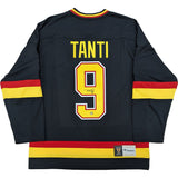 Tony Tanti Autographed Vancouver Canucks Replica Jersey