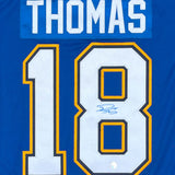 Robert Thomas Autographed St. Louis Blues Replica Jersey