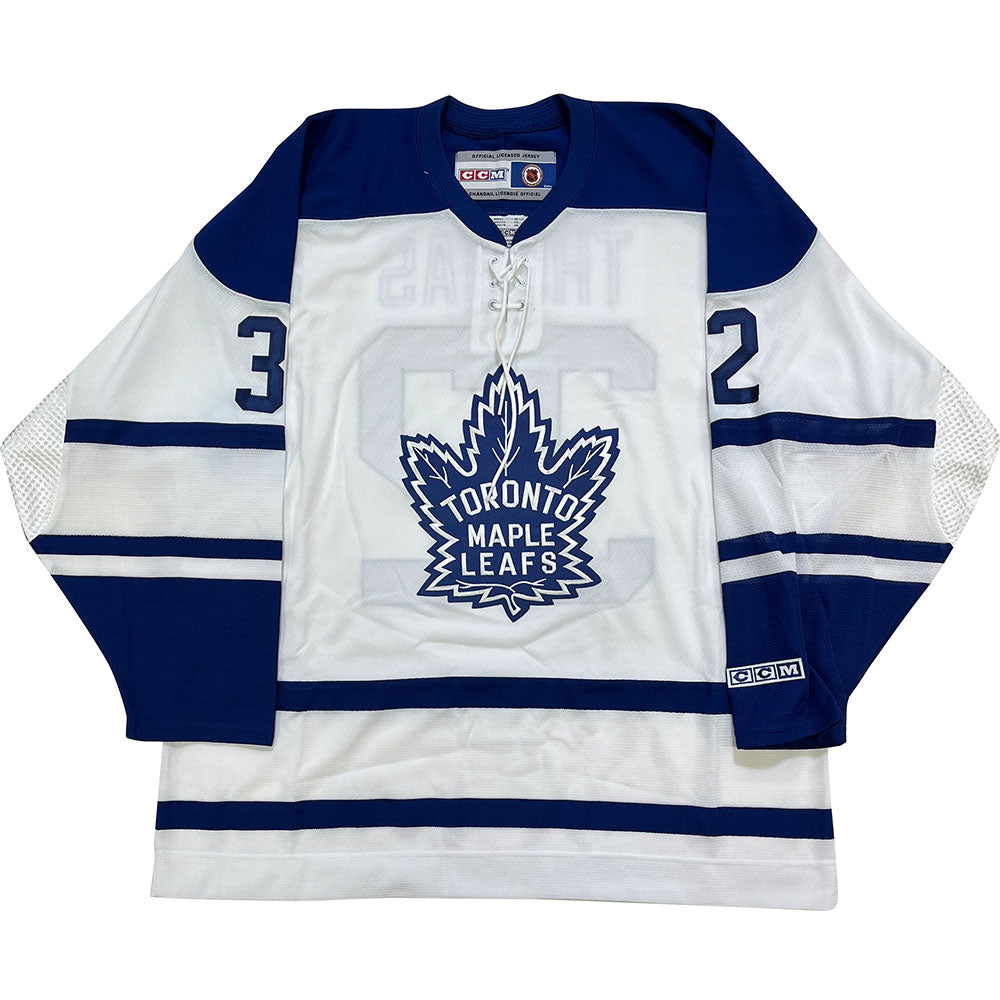 Steve Thomas Autographed Toronto Maple Leafs CCM Replica Jersey