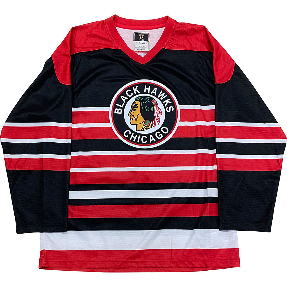 Steve Thomas Autographed Chicago Blackhawks Replica Jersey
