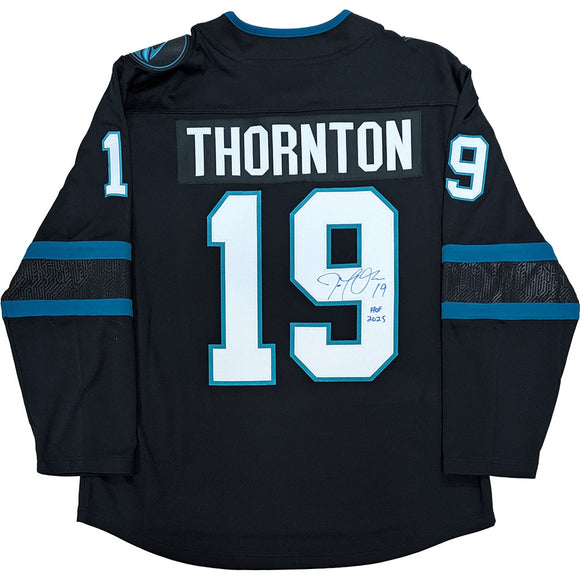 Joe Thornton Autographed San Jose Sharks Replica Jersey