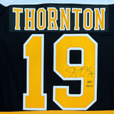 Joe Thornton Autographed Boston Bruins Replica Jersey