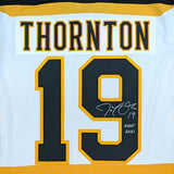 Joe Thornton Autographed Boston Bruins Replica Jersey