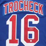 Vincent Trocheck Autographed New York Rangers Replica Jersey