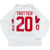 Bryan Trottier Autographed Team Canada Replica Jersey