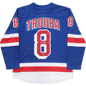 Jacob Trouba Autographed New York Rangers Replica Jersey