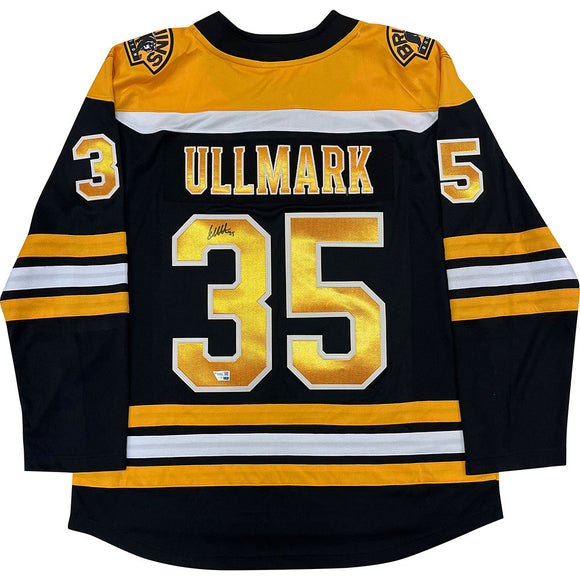 Linus Ullmark Autographed Boston Bruins Replica Jersey