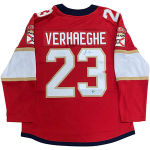 Carter Verhaeghe Autographed Florida Panthers Replica Jersey