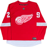 Mike Vernon Autographed Detroit Red Wings Replica Jersey