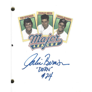 Corbin Bernsen Autographed "Major League" Script