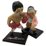Sylvester Stallone Autographed Rocky Balboa Puppet Maquette (w/Mickey)