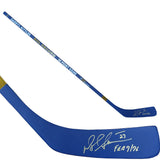 Darryl Sittler Autographed Commemorative 10-Point Night 50th Anniversary Stick