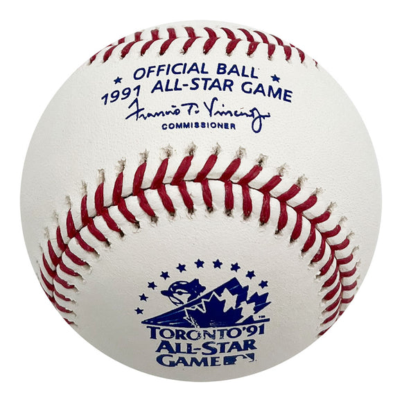 1991 All-Star Game Official Major League Baseball