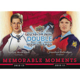 Nathan MacKinnon/Jonathan Huberdeau 2014 UD NHCD Memorable Moments Hockey Card