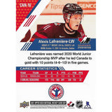 Alexis Lafreniere 2021 UD NHCD Rookie Moments Hockey Card