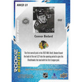 Connor Bedard 2024 UD NHCD Rookie Moments Hockey Card
