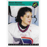 Manon Rheaume 1993 Classic First Lady of Hockey Card (Quebec League)