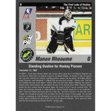 Manon Rheaume 1993 Classic First Lady of Hockey Card (Standing Ovation)