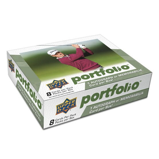 2024 Upper Deck Portfolio Golf Hobby Box