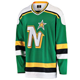 Mike Gartner Autographed Minnesota North Stars Replica Jersey