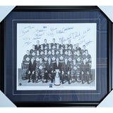 1967 Toronto Maple Leafs Framed Autographed 40th Anniversary Lithograph (w/Keon)