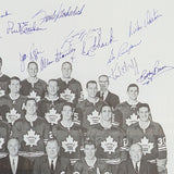 1967 Toronto Maple Leafs Framed Autographed 40th Anniversary Lithograph (w/Keon)