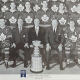 1967 Toronto Maple Leafs Framed Autographed 40th Anniversary Lithograph (w/Keon)
