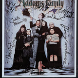 "The Addams Family" Framed Cast-Signed 8X11 Movie Poster