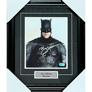 Ben Affleck Framed Autographed "Batman" 8X10 Photo