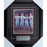 Cincinnati Reds "Big Red Machine" Framed Multi-Signed 8X10 Photo