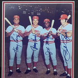 Cincinnati Reds "Big Red Machine" Framed Multi-Signed 8X10 Photo