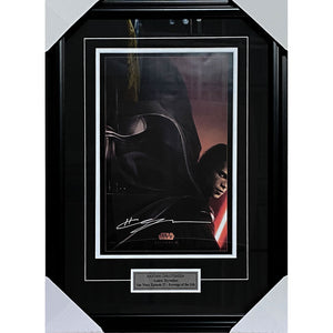 Hayden Christensen Framed Autographed "Star Wars Episode III - Revenge of the Sith" 11X17 Movie Poster