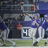 Kirk Cousins Framed Autographed Minnesota Vikings 16X20 Photo w/Inscription