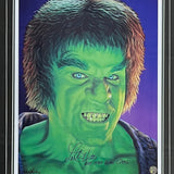 Lou Ferrigno Framed Autographed 11X14 Photo