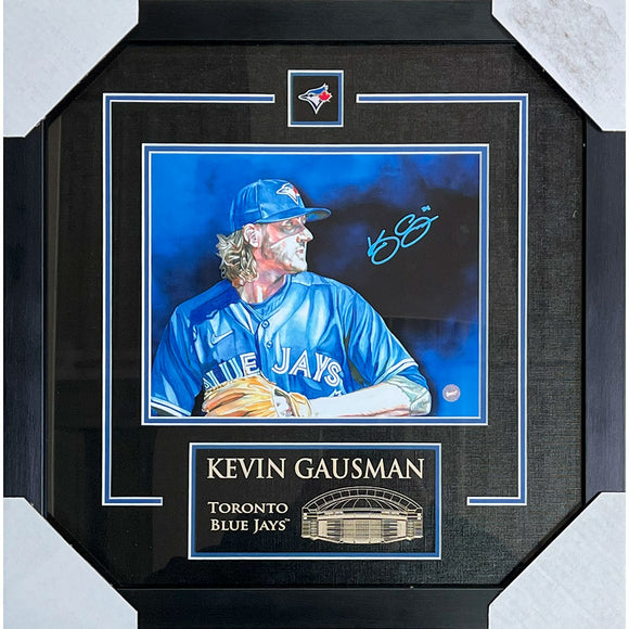 Kevin Gausman Framed Autographed Toronto Blue Jays 8X10 Photo