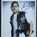Charlie Hunnam Framed Autographed "Sons of Anarchy" 8X10 Photo (Posed)