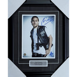 Charlie Hunnam Framed Autographed "Sons of Anarchy" 8X10 Photo (Posed)