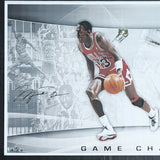 Michael Jordan/Wayne Gretzky Framed Autographed "Game Changers" 18X36 Photo - UDA