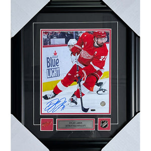 Dylan Larkin Framed Autographed Detroit Red Wings 8X10 Photo