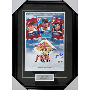 Jon Lovitz Framed Autographed "A League of Their Own" 11X17 Movie Poster